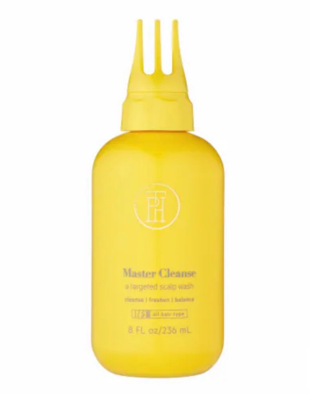 Master Cleanse Yellow Scalp Wash Bottle